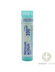 NITRICUM ACIDUM BOIRON C200 GLÓBULOS 1 RECIPIENTE 4 g