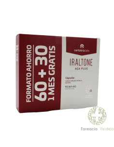IRALTONE AGA PLUS 90 CÁPSULAS