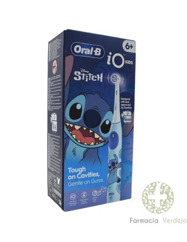 ORAL B CEPILLO ELECTRICO IO2 KIDS STITCH 6+