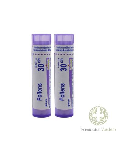 POLLENS BOIRON C30 GLOBULOS 2 ENVASES 4 G
