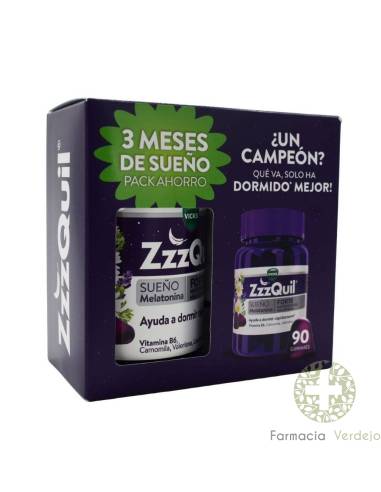 ZZZQUIL SUEÑO FORTE 90 GUMMIES SABOR FRUTOS DEL...
