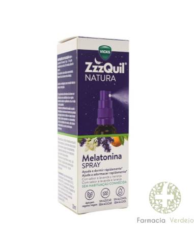 ZZZQUIL NATURA SPRAY 30 ML SABOR LAVANDA Y NARANJA