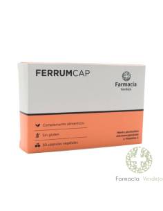 FARMACIA VERDEJO  FERRUMCAP 30 CAPSULAS