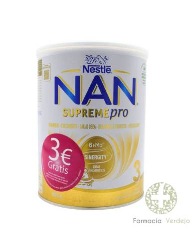 NAN SUPREME PRO 3 800 G PROMOCION