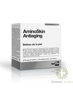 AMINOSKIN ANTIAGING 56 CÁPSULAS DE MANHÃ + 56 CÁPSULAS À...