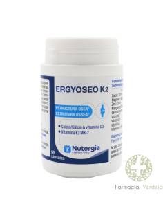 ERGYOSEO K2 NUTERGIA  60 CAPSULAS Apoya estructura ósea