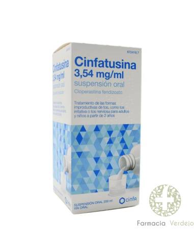 CINFATUSINA 3,54 MG/ML SUSPENSION ORAL 200 ML