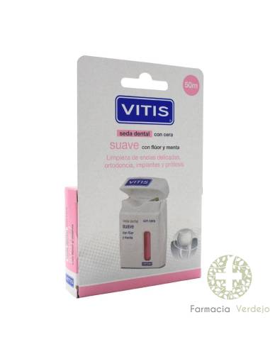 VITIS FIO DENTAL MACIO COM FLÚOR E GENGIVAS...