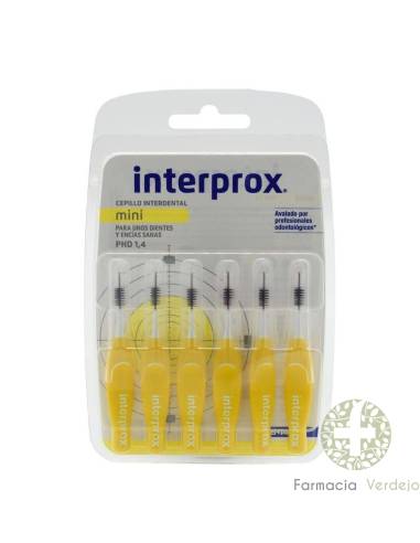 CEPILLO ESPACIO INTERPROXIMAL INTERPROX MINI 6 U